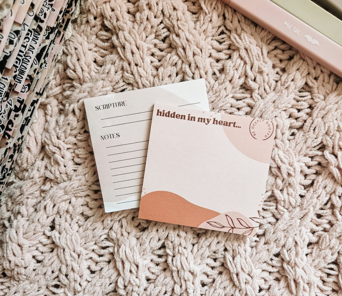 Hidden In My Heart | Bible Study Sticky Notes
